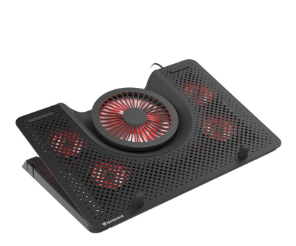 Podkładka chłodząca pod laptopy Genesis Podstawka chłodząca pod laptopa OXID 550 15.6-17.3" RGB NHG-1411